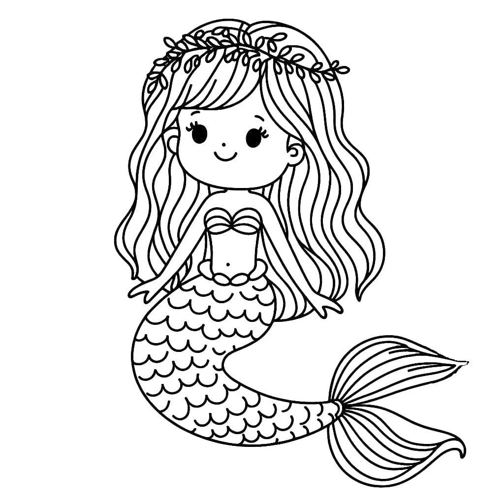 Mermaid Coloring Pages 70 Coloring Pages Gem
