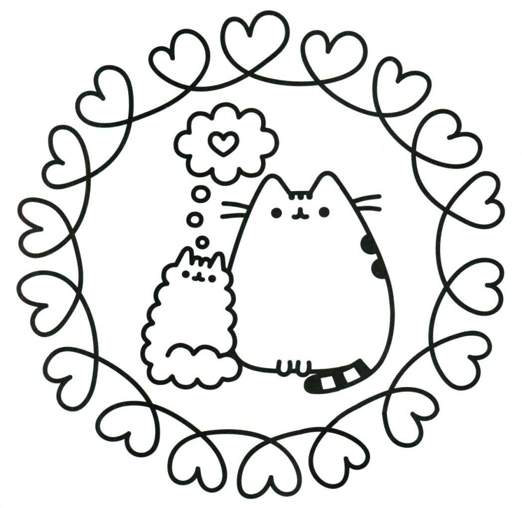 Kawaii Pusheen Coloring Pages Pusheen Coloring Pages Coloring Pages