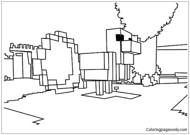 Minecraft Picture 1 Coloring Pages Cartoons Coloring Pages Coloring Pages For Kids And Adults