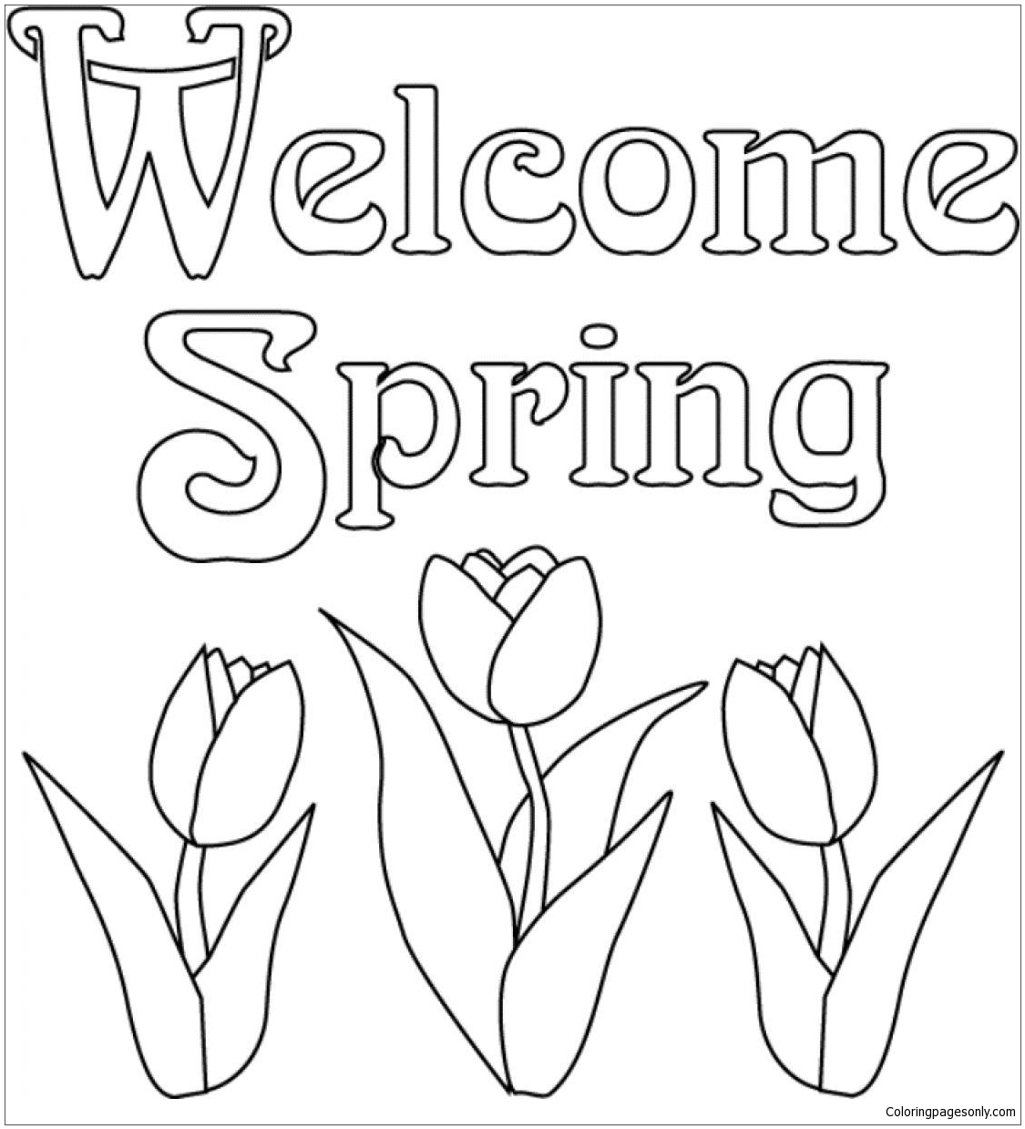 Spring Coloring