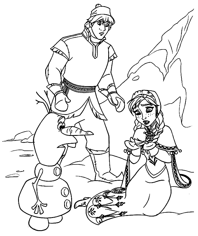 51 Kristoff Coloring Pages
