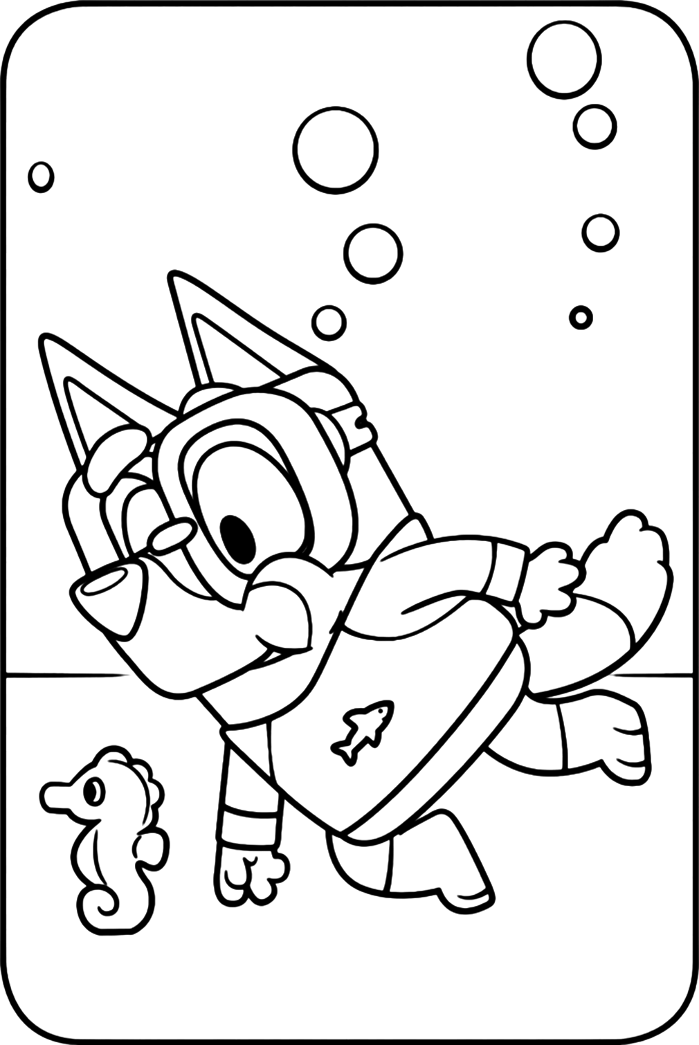 Bluey Coloring Pages Coloring Pages For Kids And Adults