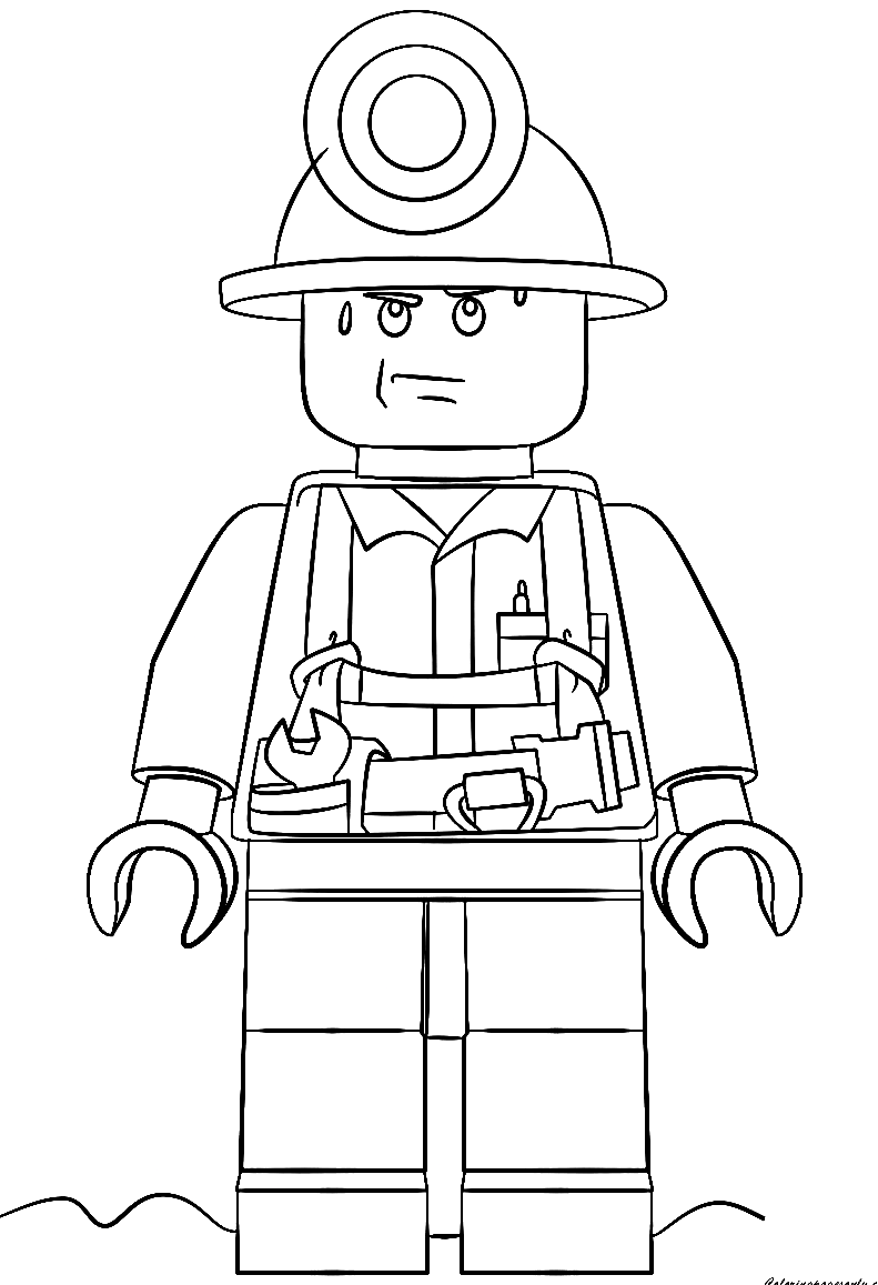Lego Coloring Pages