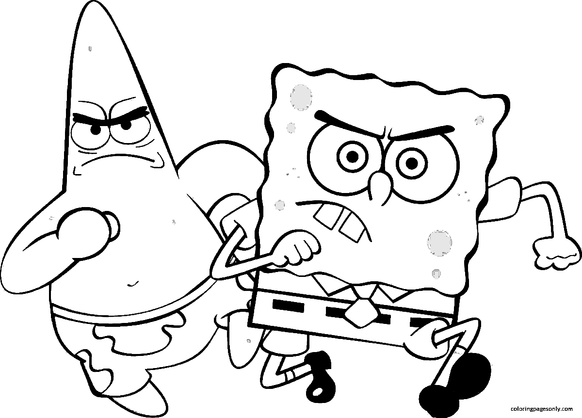 142 Spongebob Coloring Pages