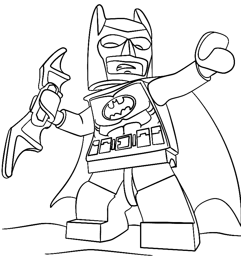 Batman Coloring Pages Two Face