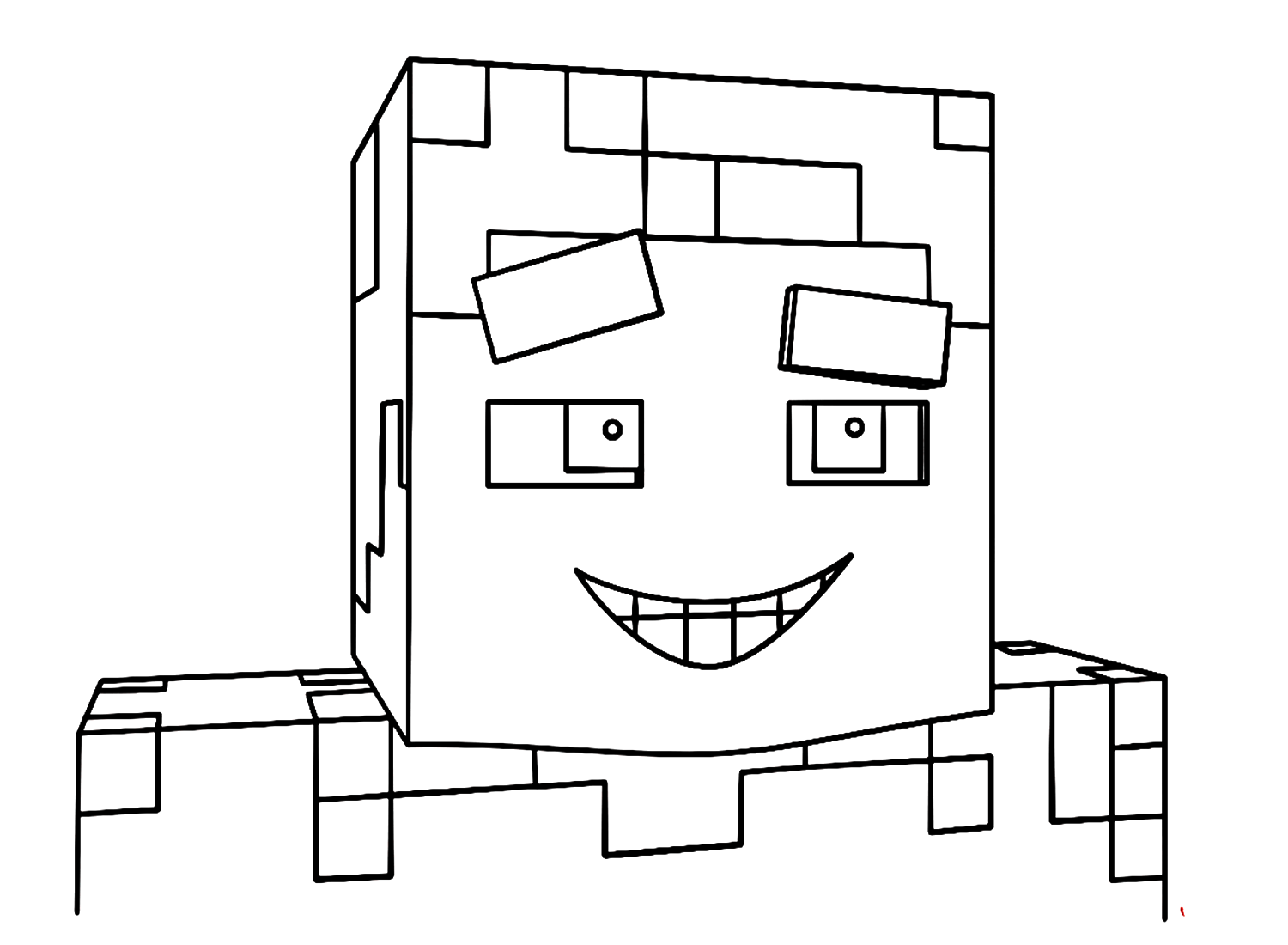 Minecraft Mobs Coloring Pages Minecraft Coloring Pages Coloring