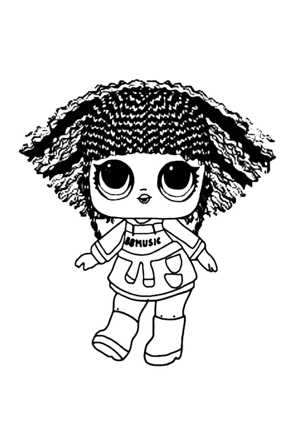 Lol Surprise Coloring Pages Lol Surprise Doll Coloring Pages