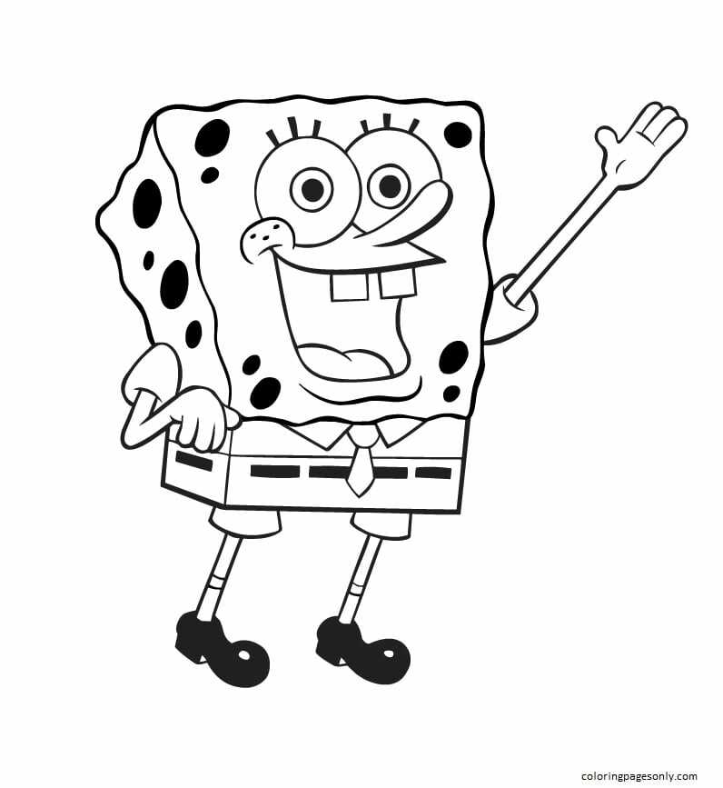 Spongebob And Friends 2 Coloring Pages Spongebob Coloring Pages