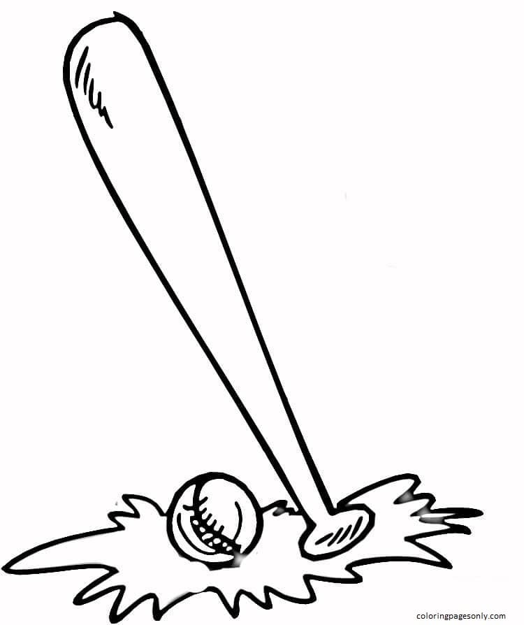 48 Baseball Coloring Pages