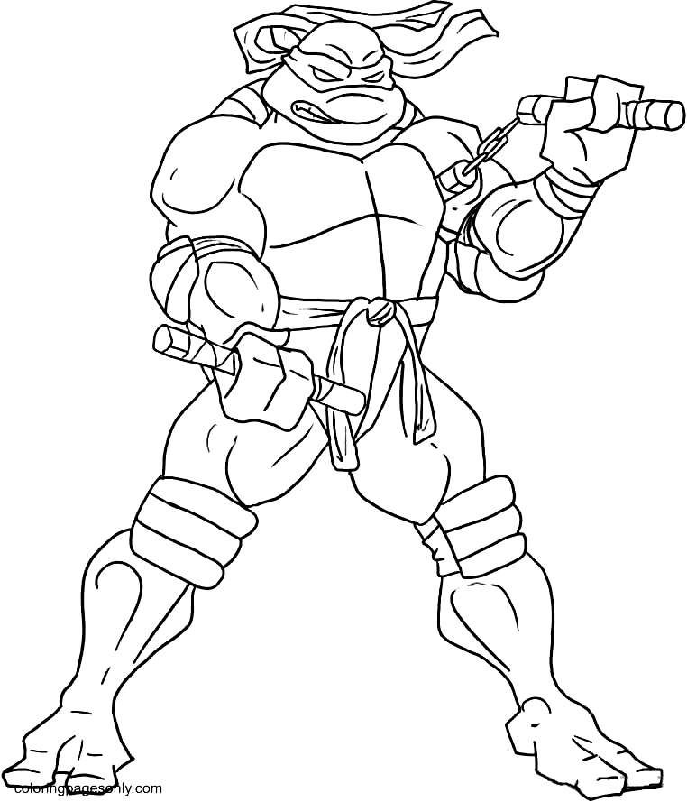 Ninja Turtles Coloring Pages Coloring Pages For Kids And Adults