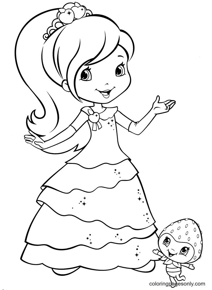 Lemon Meringue Coloring Pages