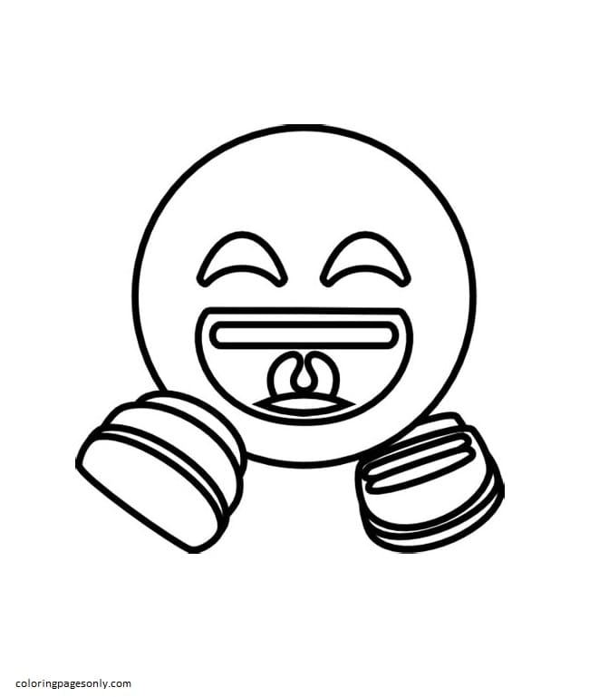 Printable Emojis 2 Coloring Page Free Printable Coloring Pages