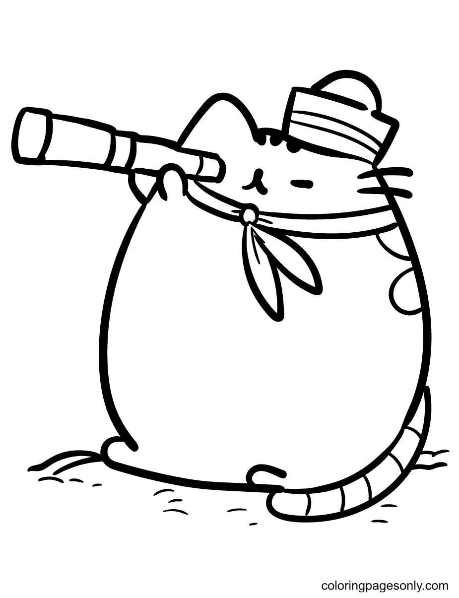 Strong Pusheen Coloring Pages Pusheen Coloring Pages Coloring Pages