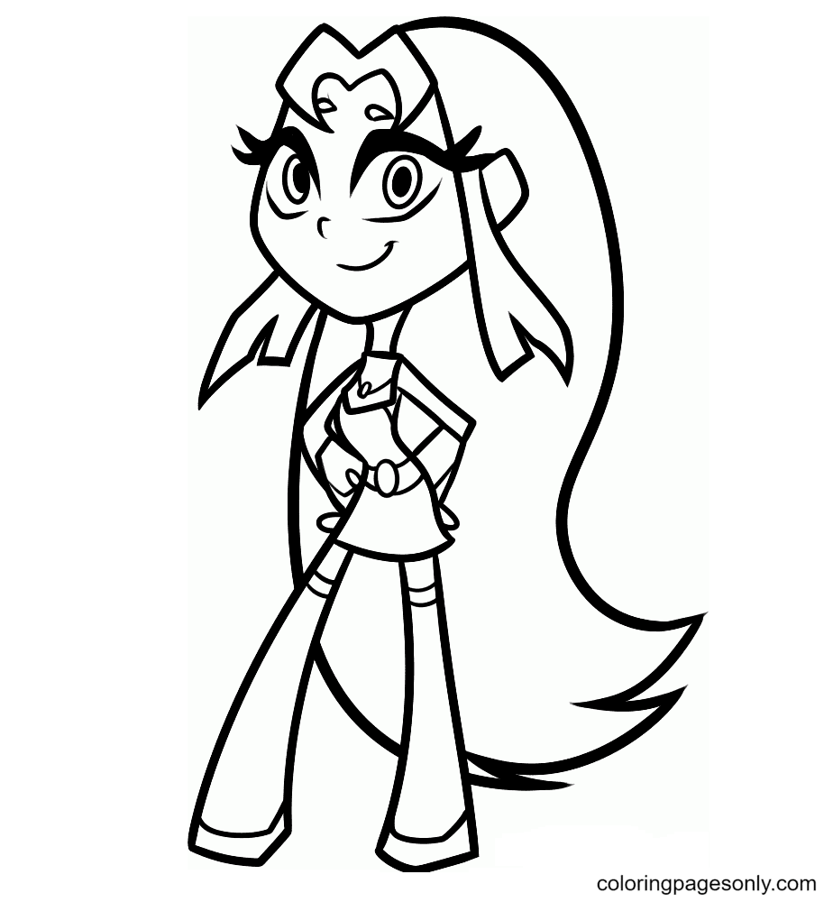 Star Fire Coloring Pages