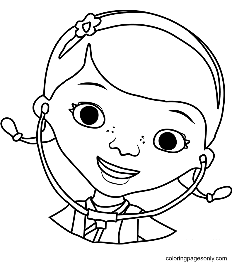 Doc McStuffins Free Printable Coloring Page Free Printable Coloring Pages