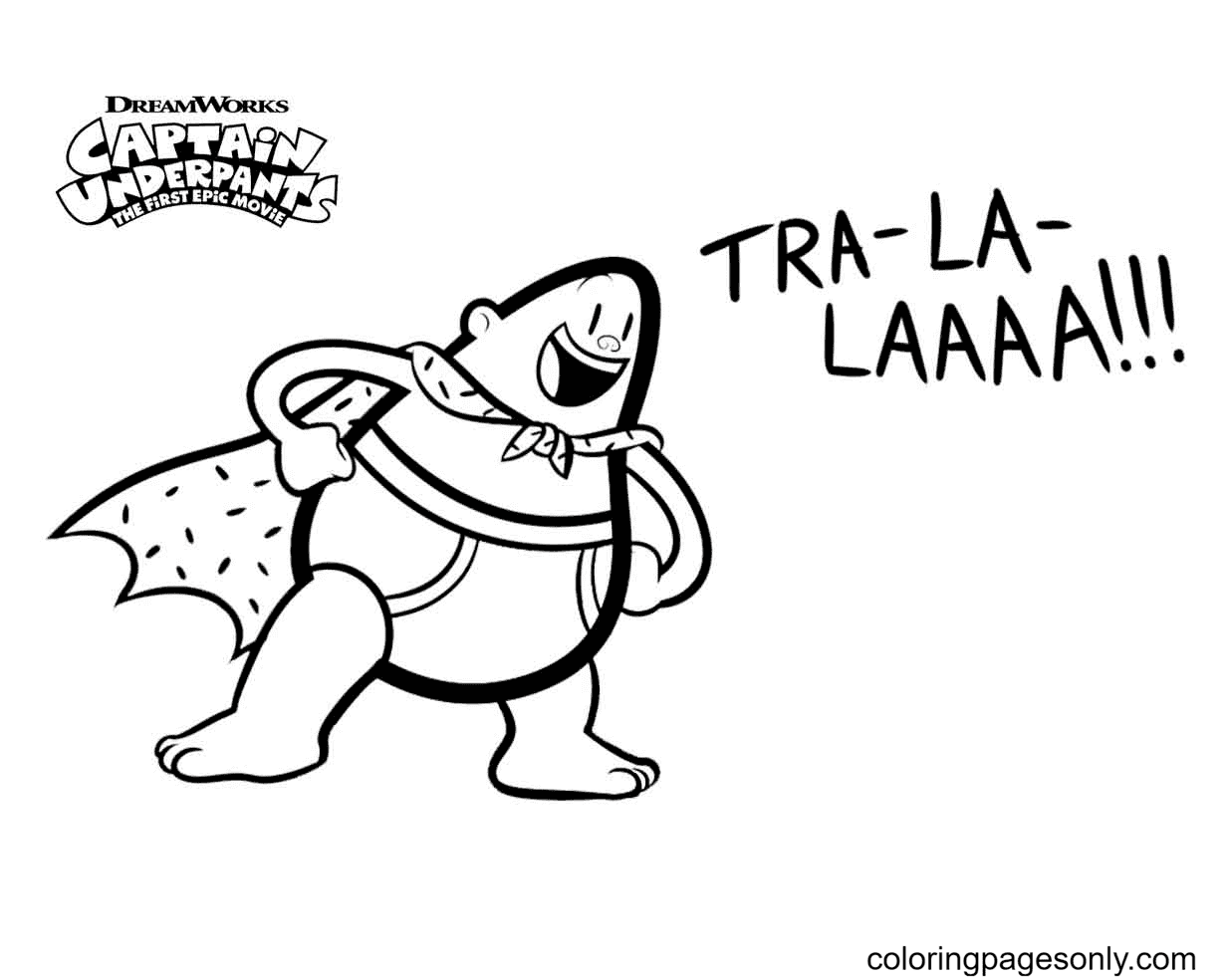 Mr. Krupp Captain Underpants Pages Coloring Pages