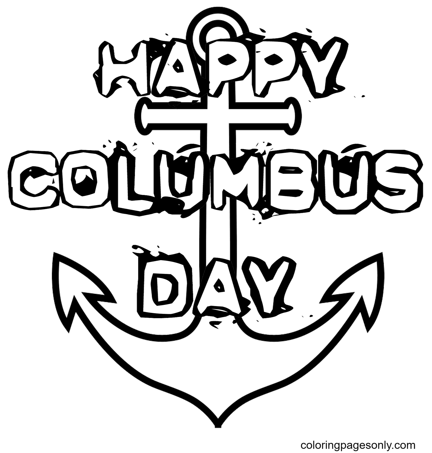 Free Download Columbus Day Coloring Page Free Printable Coloring Pages