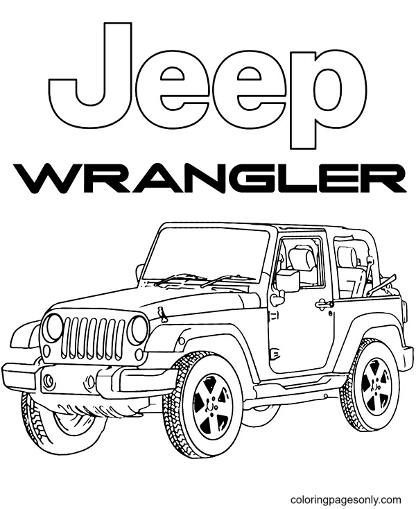 Jeep Coloring Pages - Unleash Adventure with Free Printable Designs