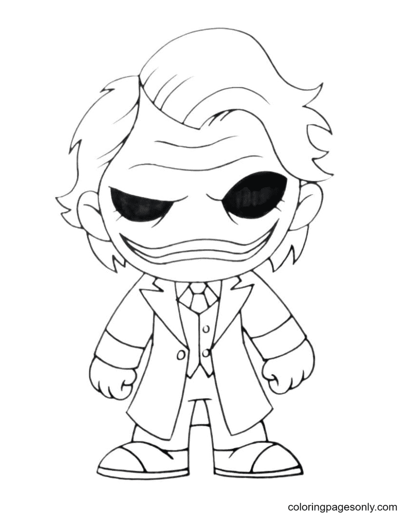 Joker Coloring Pages Free Printable Dc Comics vrogue.co