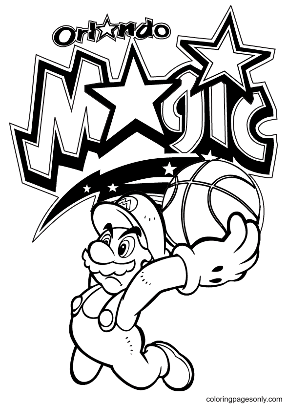 65 Basketball Coloring Pages