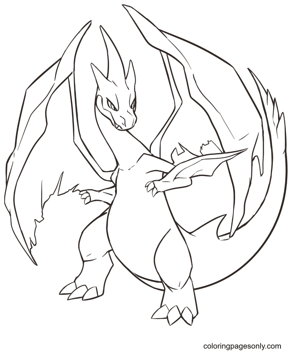 Charizard Coloring Pages - Coloring Pages For Kids And Adults