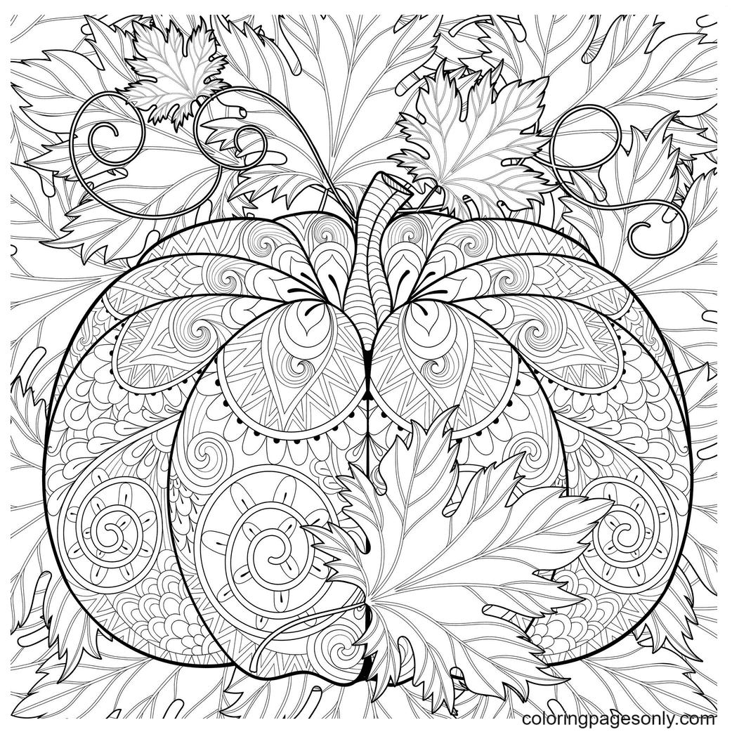 Pumpkin Coloring Pages Coloring Pages For Kids And Adults