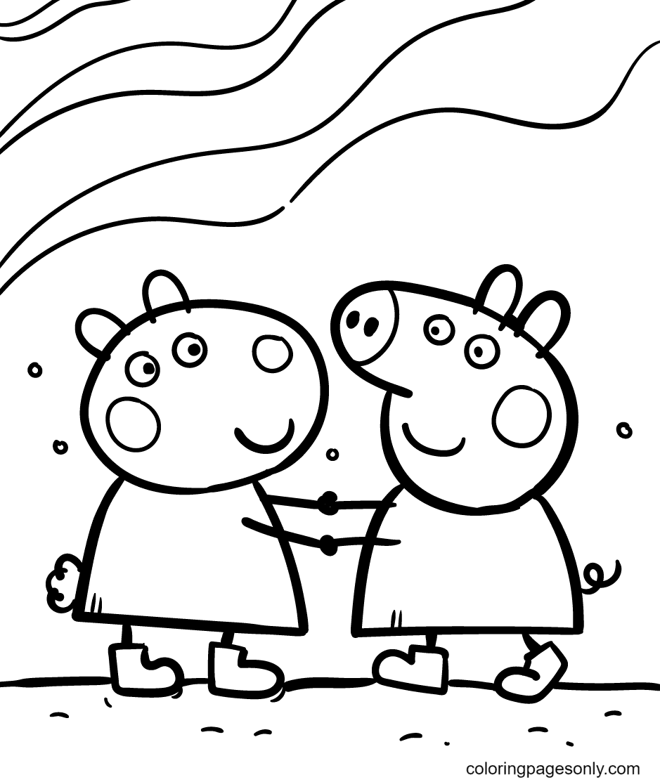 Suzy Zoo Coloring Pages