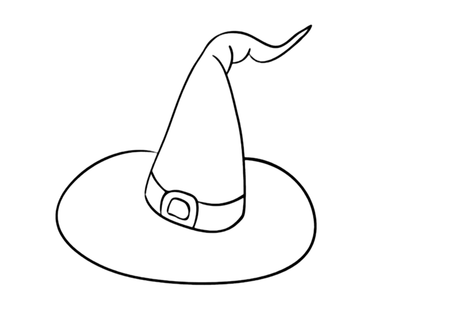 Witch Hat Coloring Pages Print Witch Hat Coloring Pages Coloring