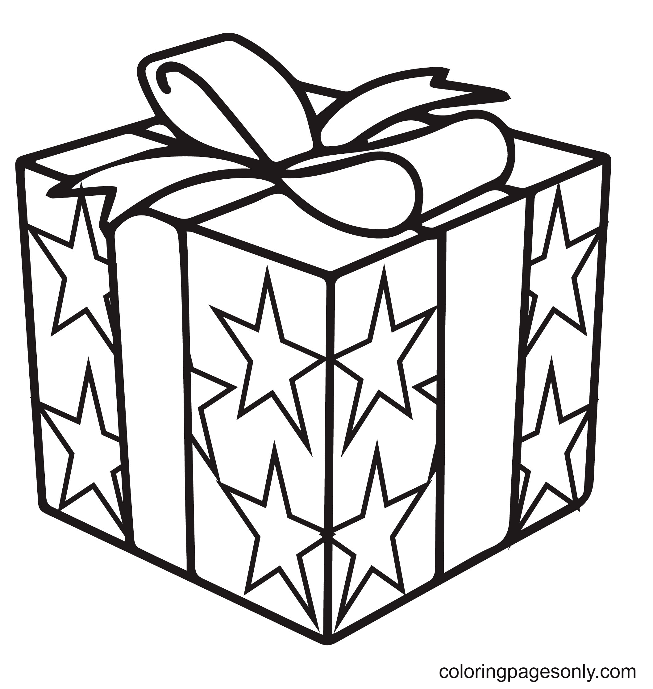 Christmas Presents Coloring Sheets