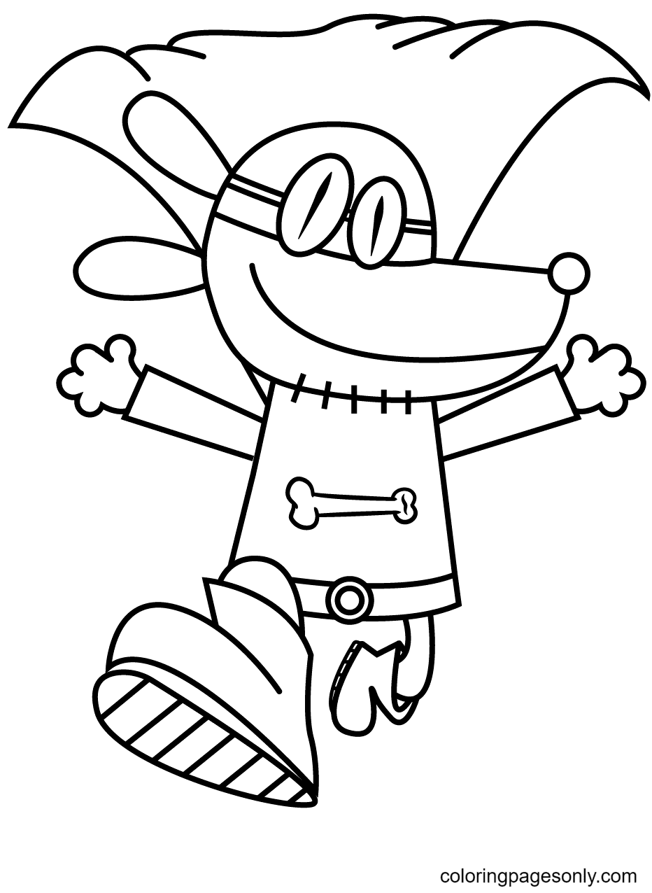 31 Dog Man Coloring Pages