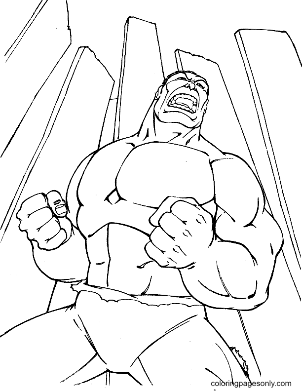 65 Free Printable Hulk Coloring Pages