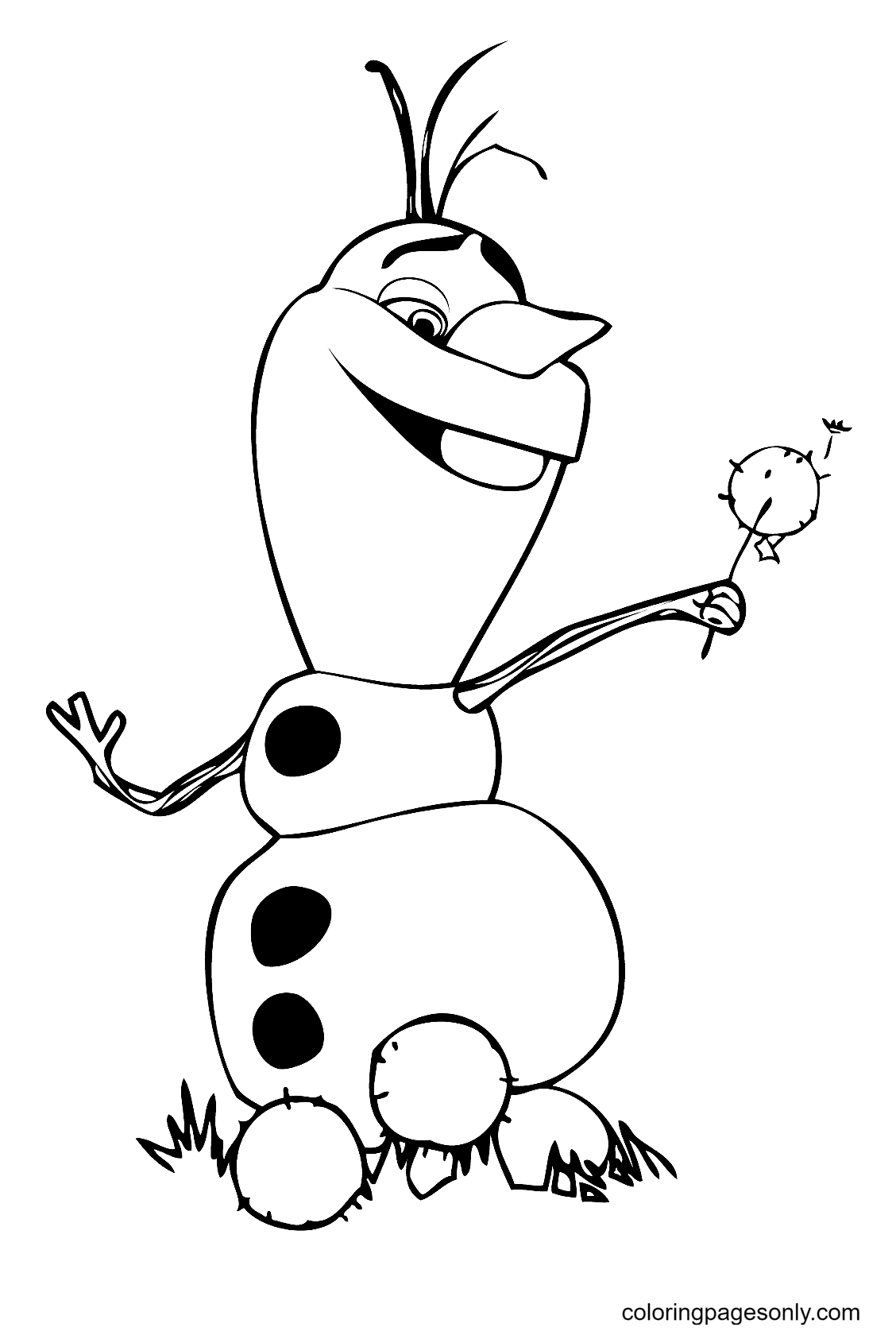 Olaf Coloring Pages Frozen Coloring Snowman Coloring vrogue.co