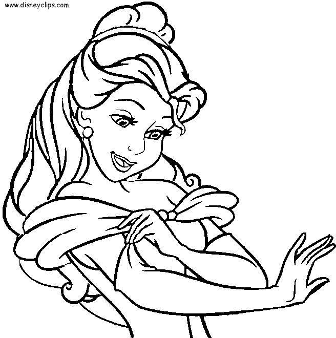 Belle Disney Princess Coloring Page Belle Coloring Pa vrogue.co