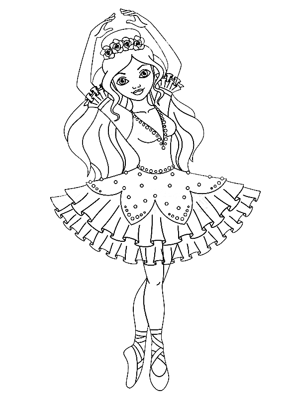 Ballerina Coloring Pages Coloring Pages For Kids And Adults