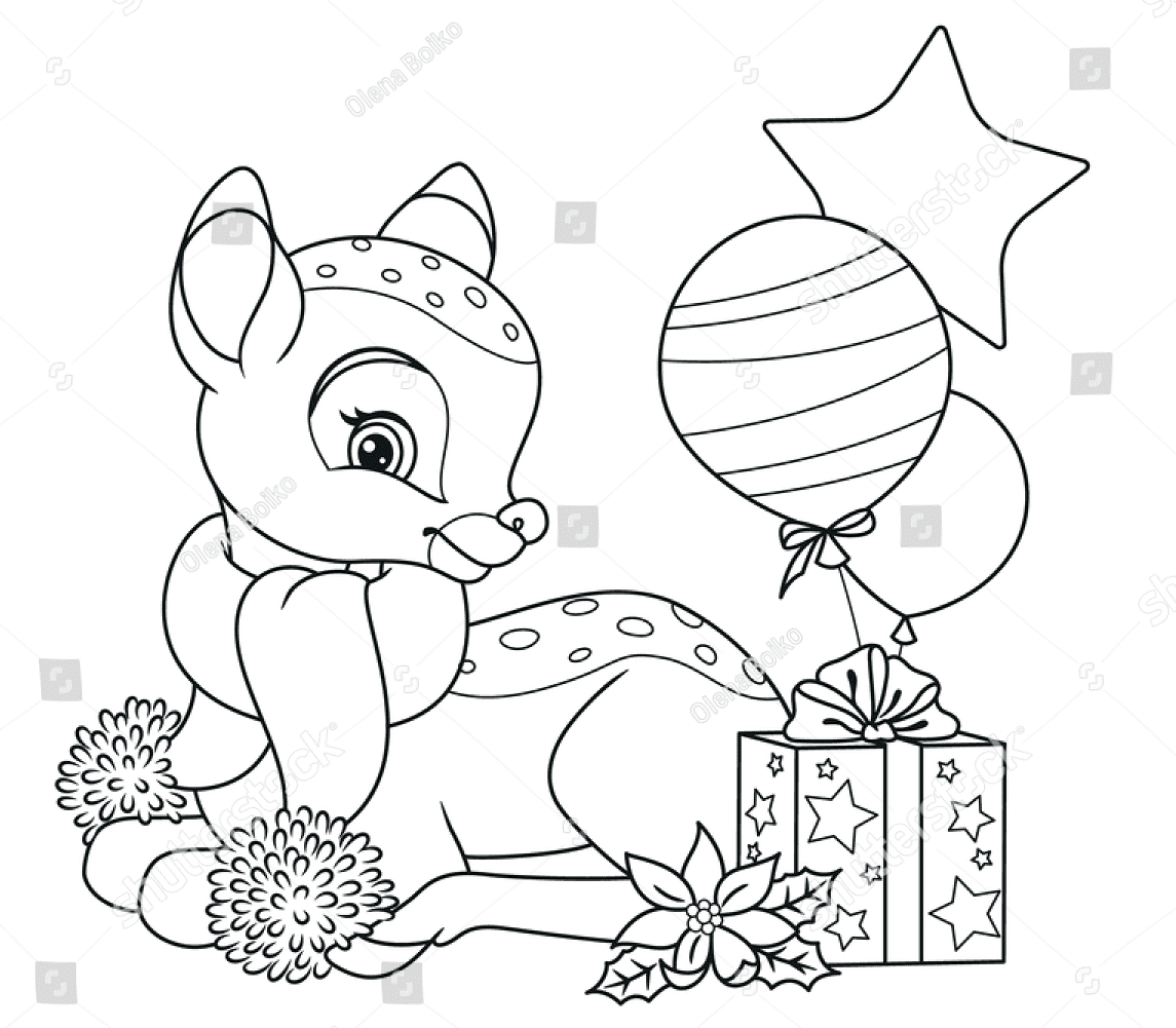 Deer Coloring Pages Coloring Pages For Kids And Adults
