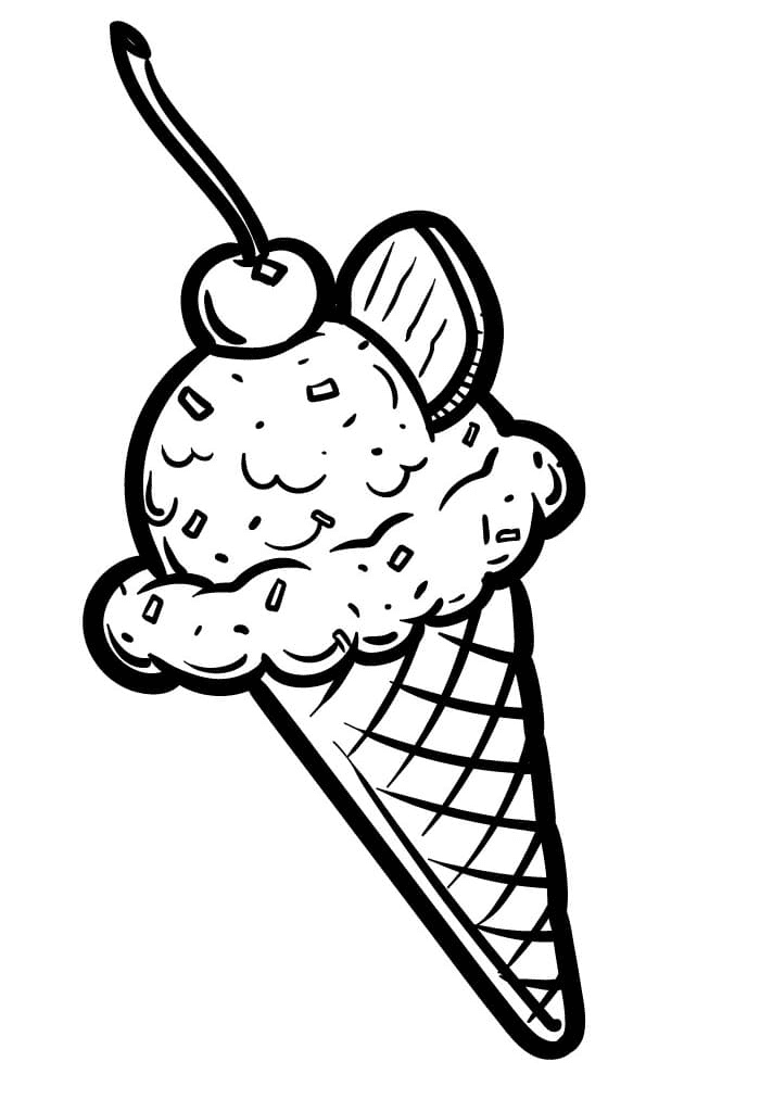 Love Ice Cream Coloring Pages Desserts Coloring Pages Coloring Pages For Kids And Adults