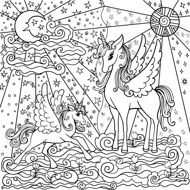 440 Intricate Unicorn Coloring Pages Best HD Coloring Pages Printable