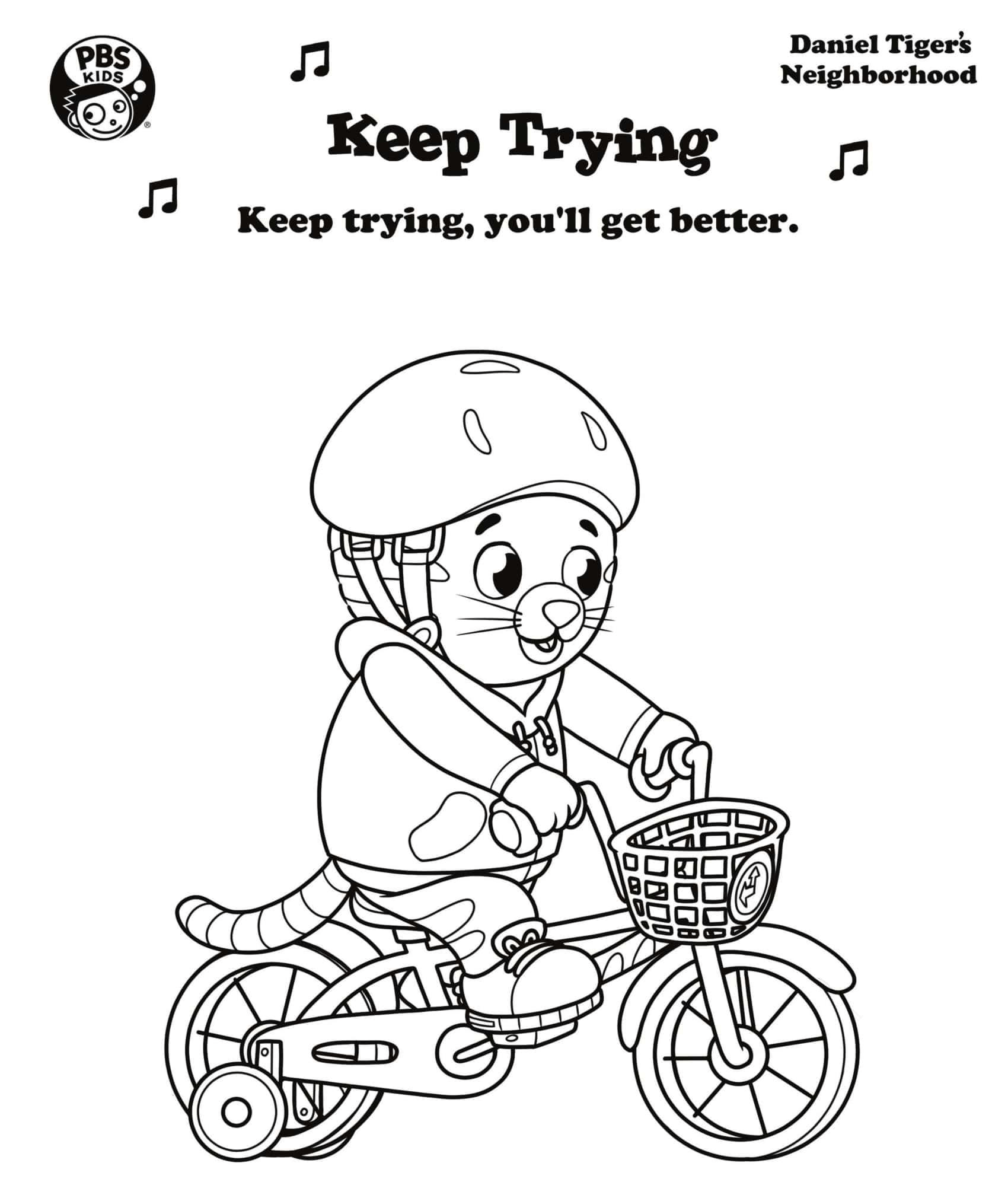 33 Daniel Tiger Coloring Pages