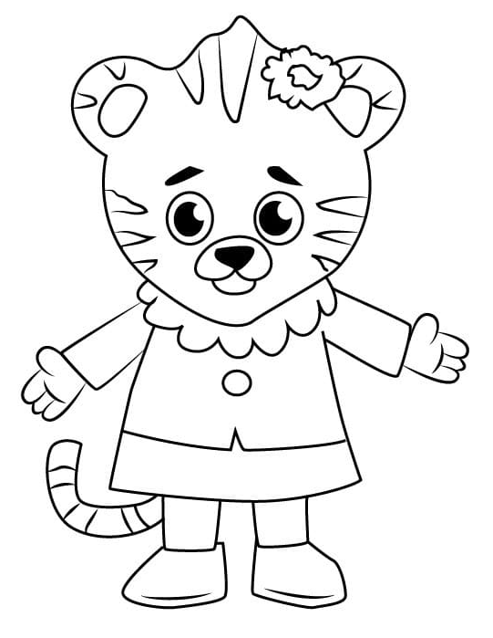 40+ Daniel Tiger Coloring Pages Free Printable PDF, JPG, PNG & Online