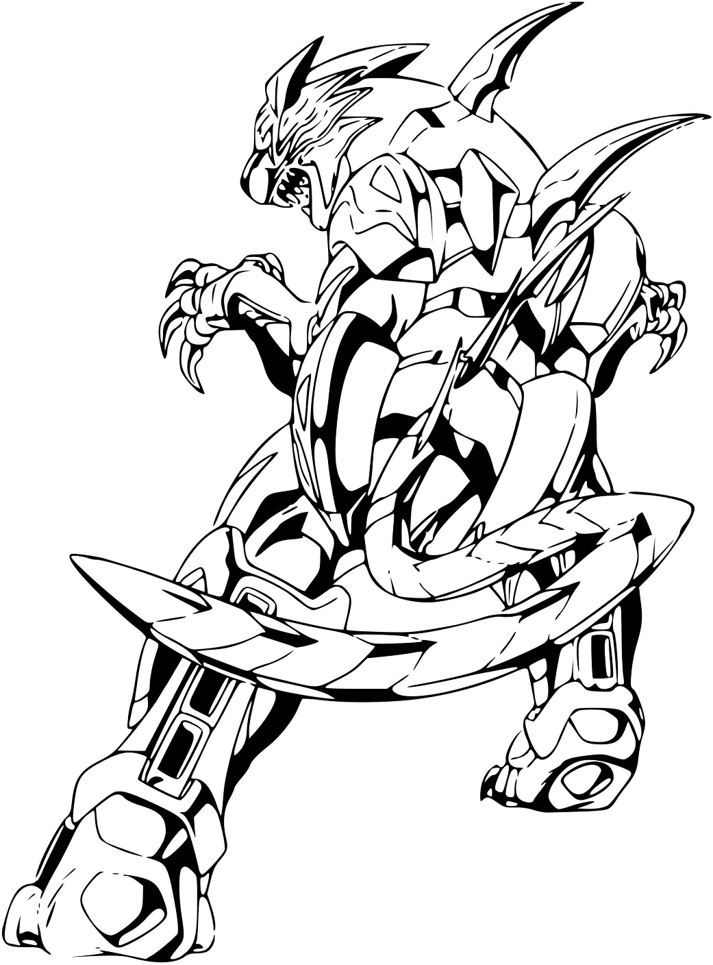 52 Bakugan Coloring Pages - ColoringPagesOnly.com