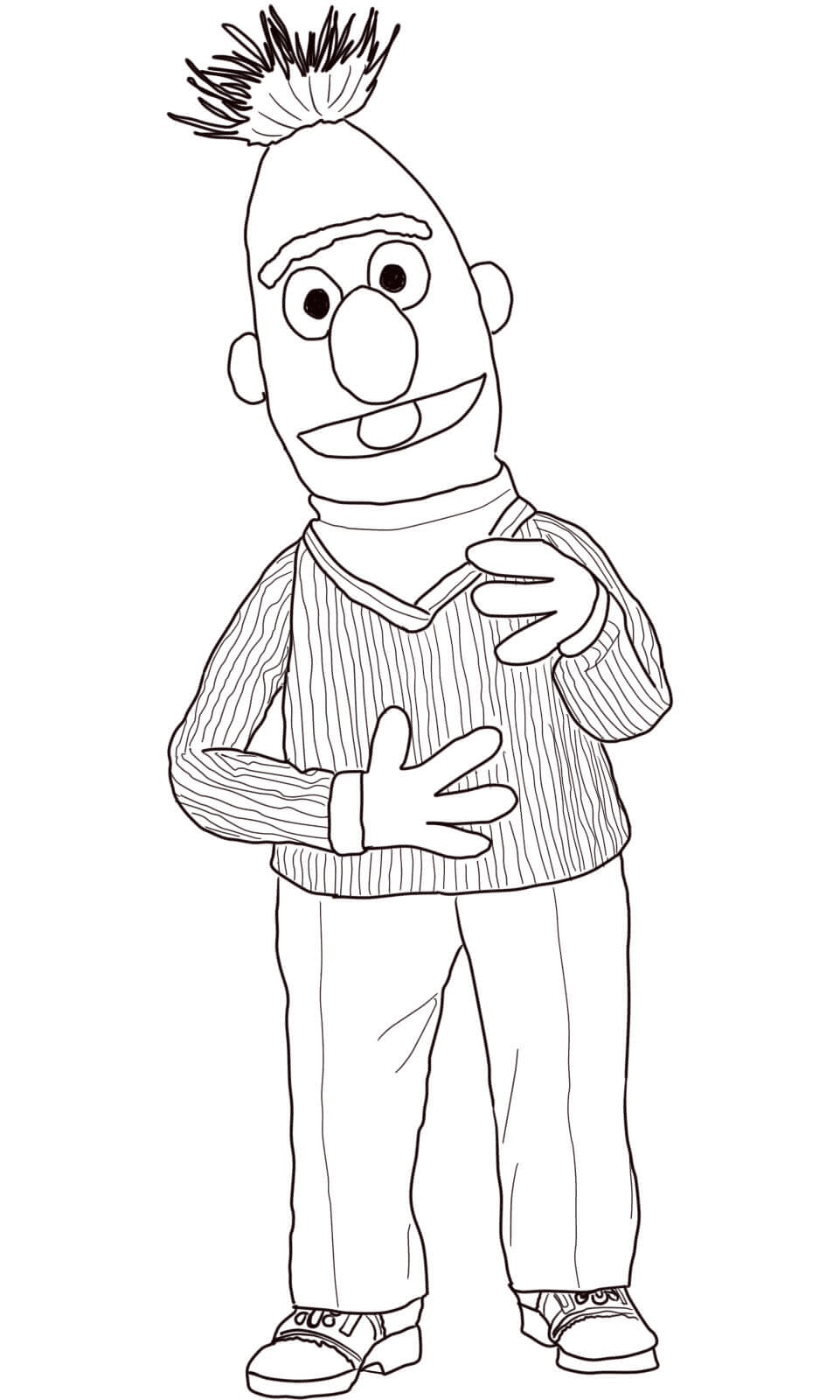 Sesame Street Ernie Coloring Pages Sesame Street Coloring Pages