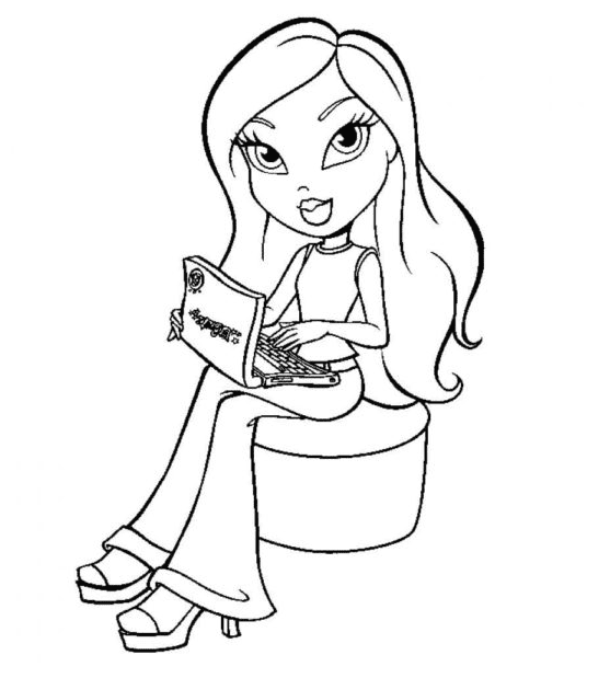Bratz Coloring Pages Coloring Pages For Kids And Adults