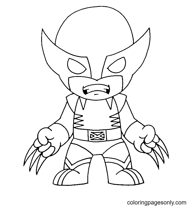 Wolverine Coloring Pages Coloring Pages For Kids And Adults