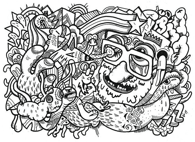 72 Psychedelic Coloring Pages - ColoringPagesOnly.com
