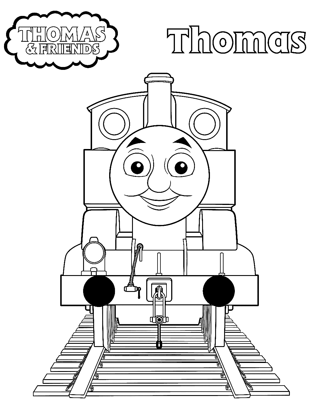 Thomas Halloween Coloring Pages