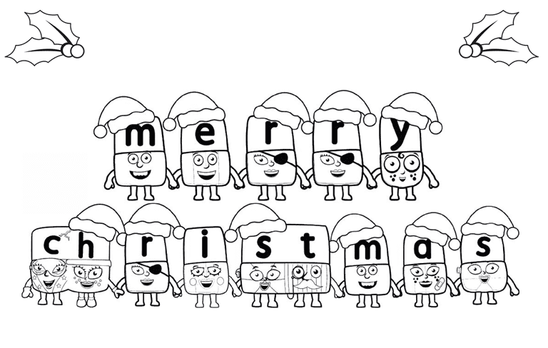 Alphablocks Coloring Page - Free Printable Coloring Pages
