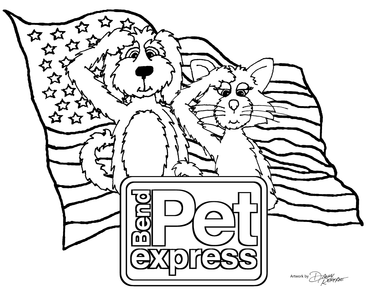 Bend Pet Express Coloring Page Free Printable Coloring Pages
