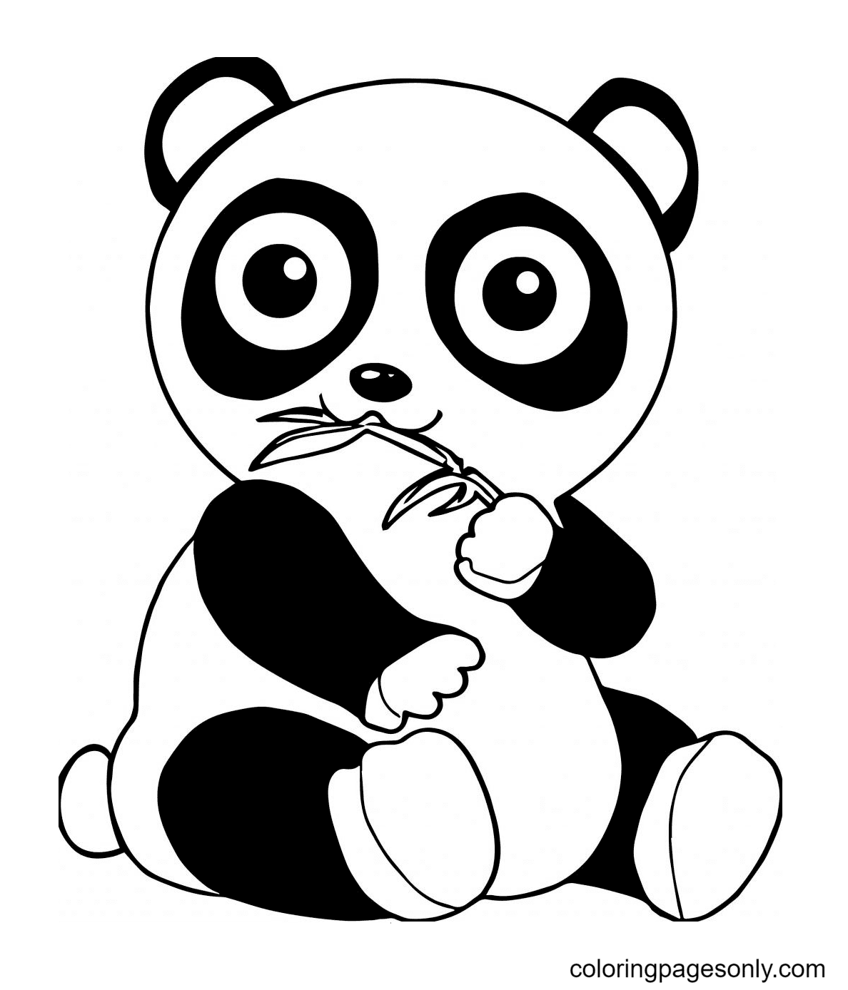 Kleurplaten van panda's en kittens Dieren zijn schattiger dan je je