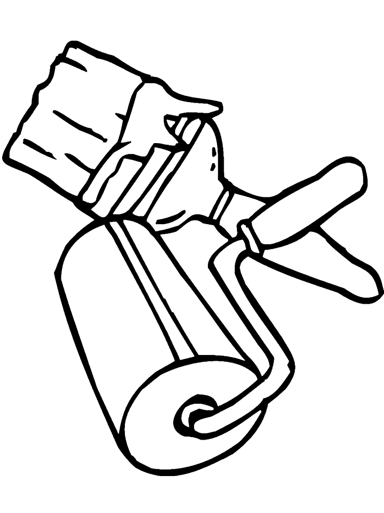 Coloring Pages Of Tools For Kids