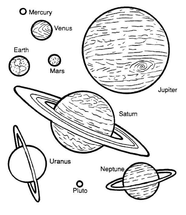 Solar System Coloring Page Free Printable Coloring Pages
